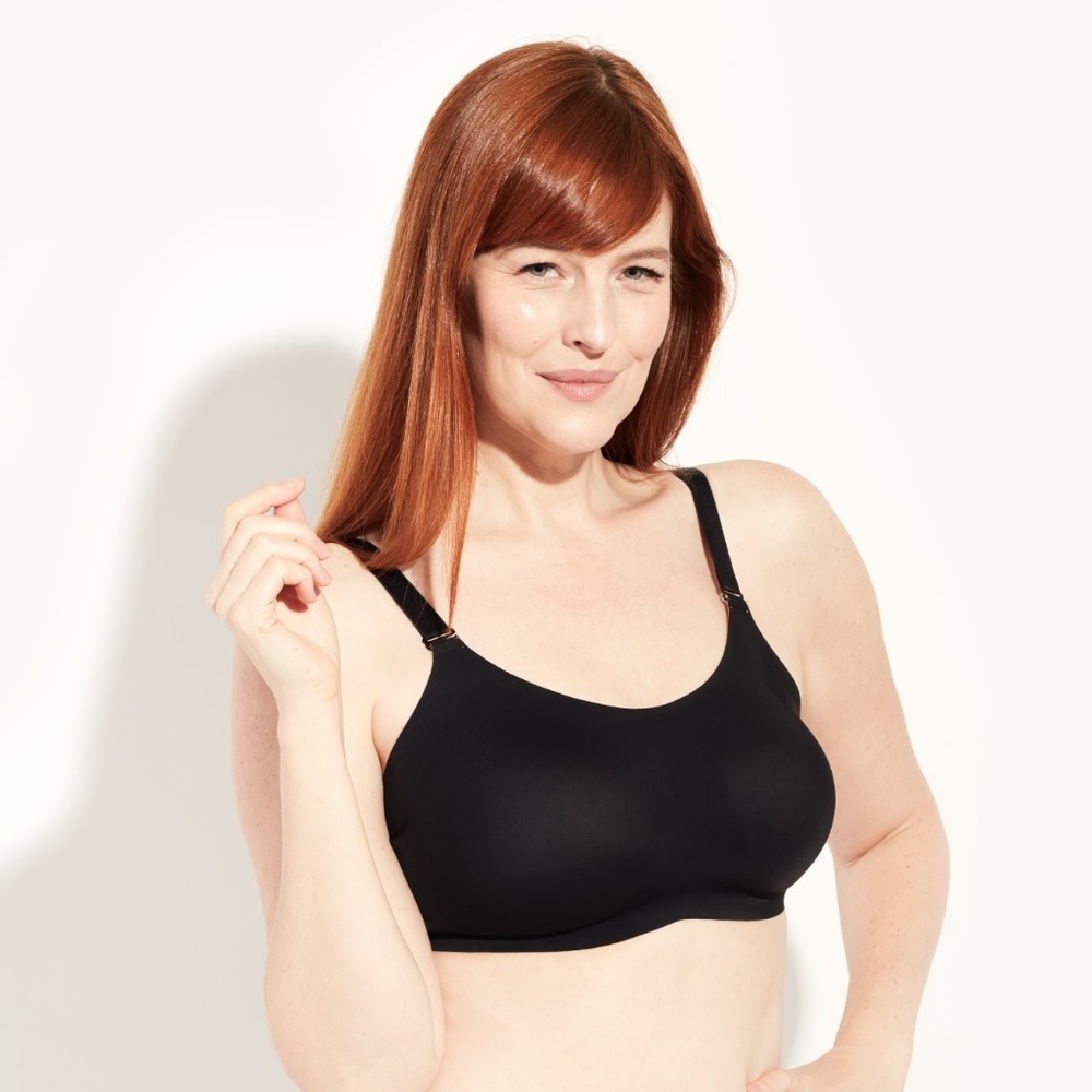 Knix Padded 8In1 Evolution Bra Size 7 Black Beige